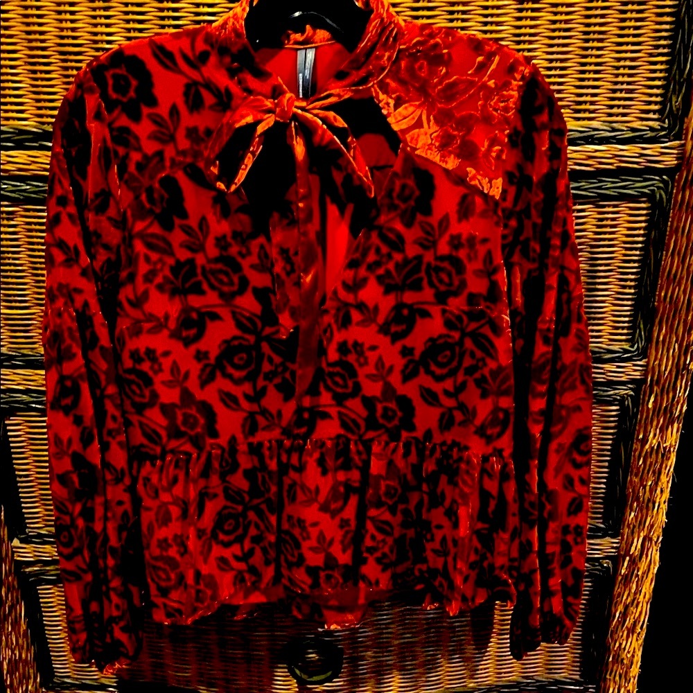 Maroon Blouse NWT by Anthropologie